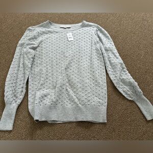 NWT LOFT Light grey sweater